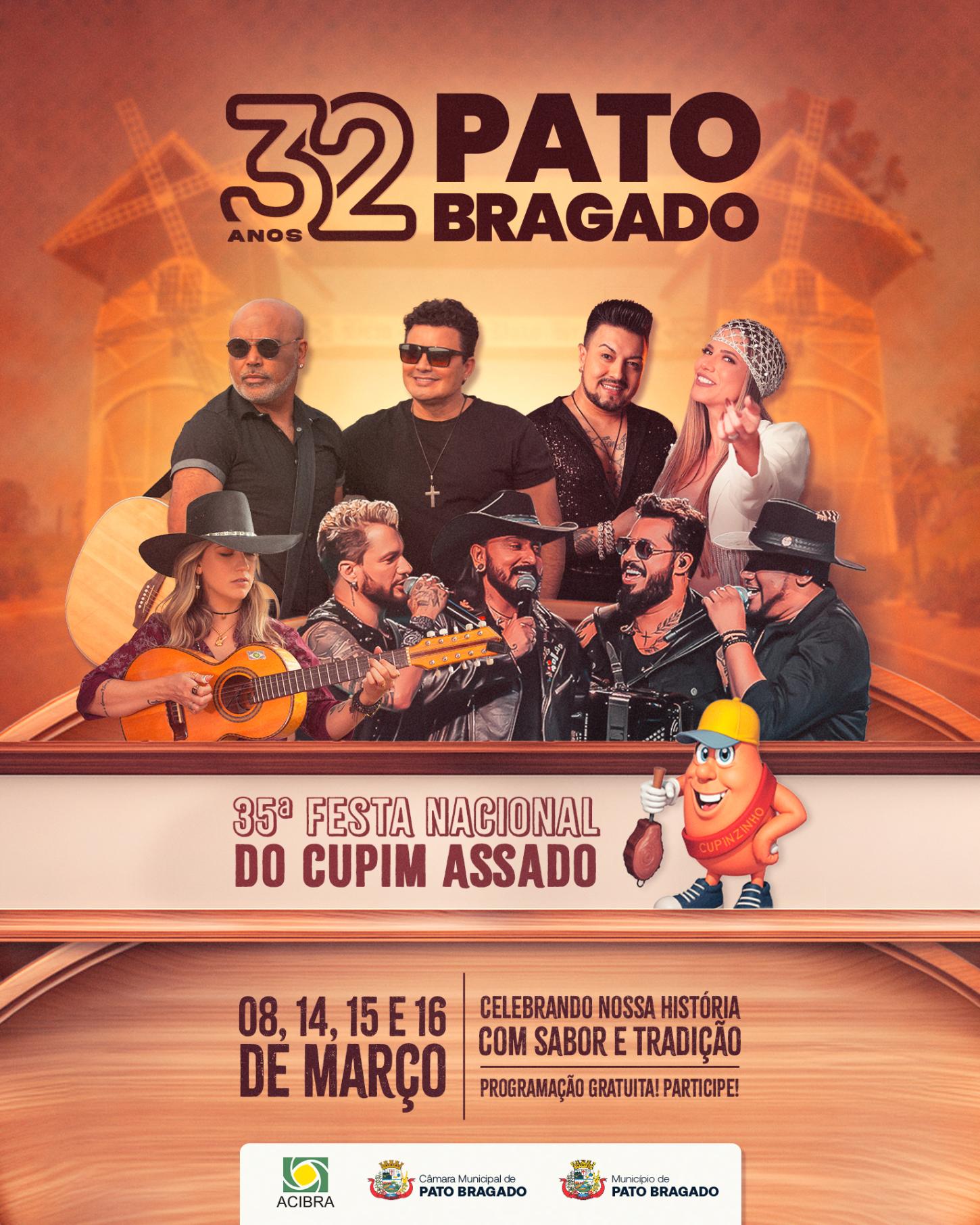 Administração John e Simoni e CCO lançam programação da Festa Nacional do Cupim Assado