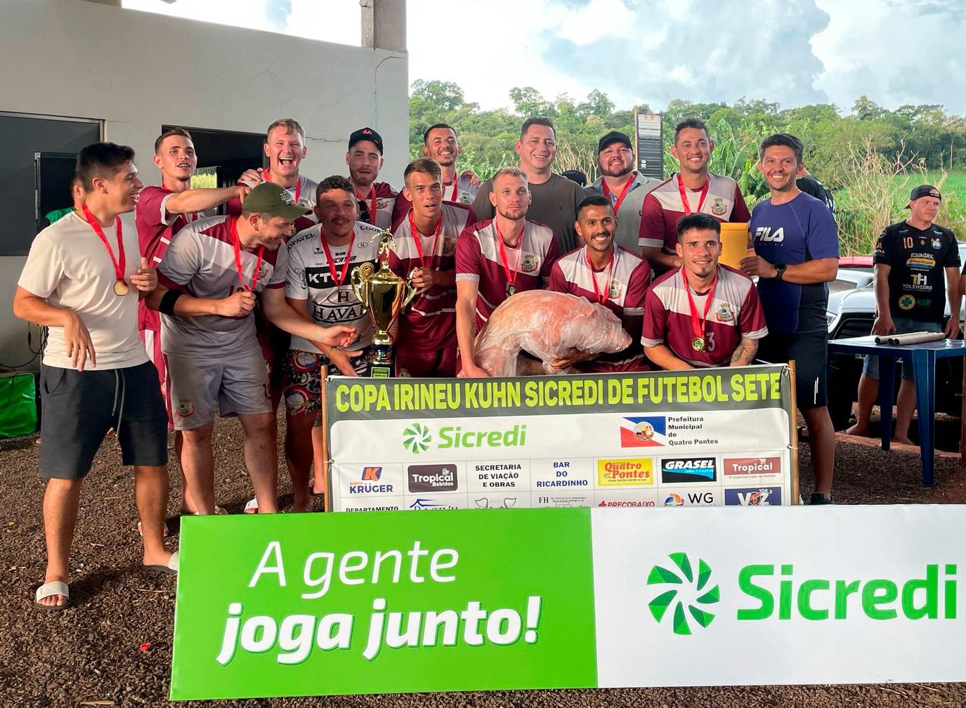 Pato Bragado conquista o terceiro lugar na 7ª Copa Irineu Kuhn/Sicredi de Futebol Sete