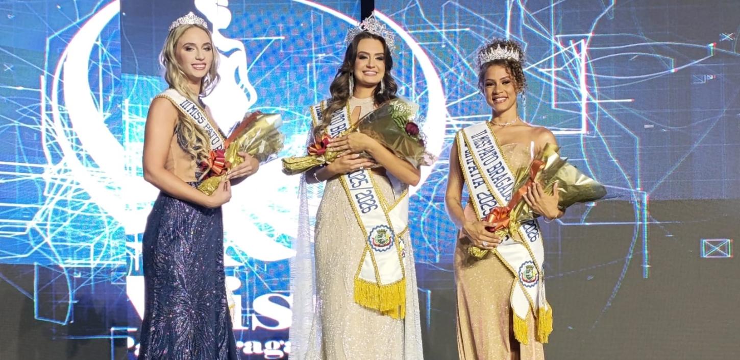 Camila Tais Menger Diesel é eleita Miss Pato Bragado 2025/2026