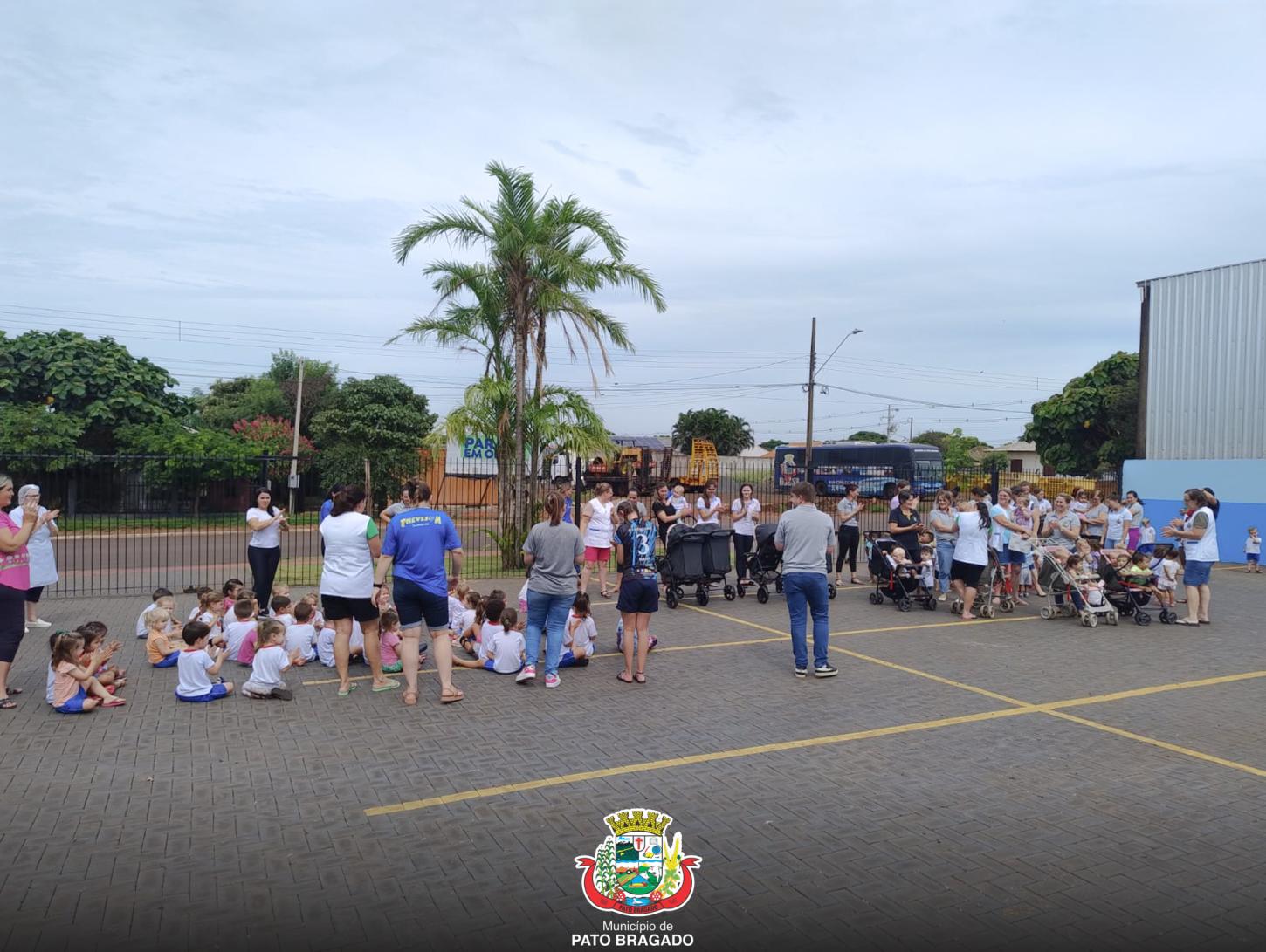 Centro Municipal de Educação Infantil Gotinha de Mel realiza Simulação do Plano de Abandono Escolar