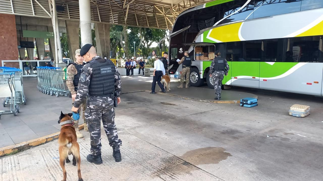 Gestante que saiu de Santa Helena é presa em Curitiba com 19 kg de droga