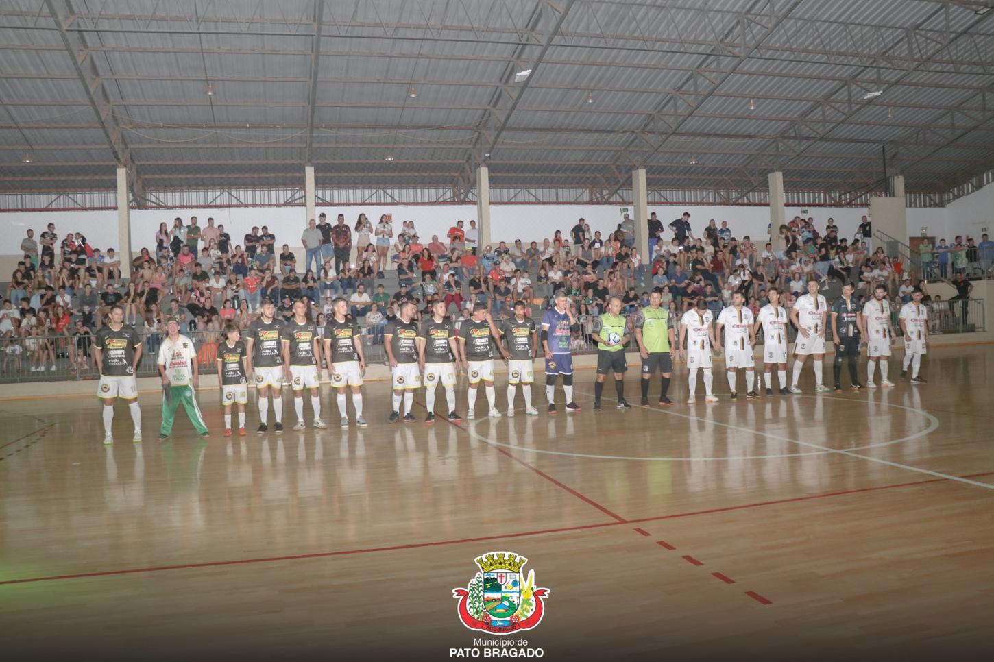 Definido os campeões do campeonato municipal de futsal de Pato Bragado