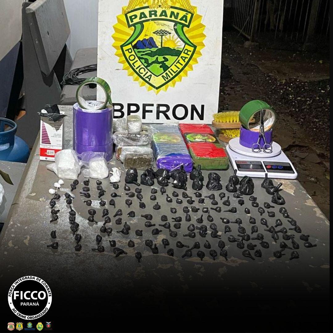 Ficco/PR realiza prisão e cumprimento de mandado em Santa Helena