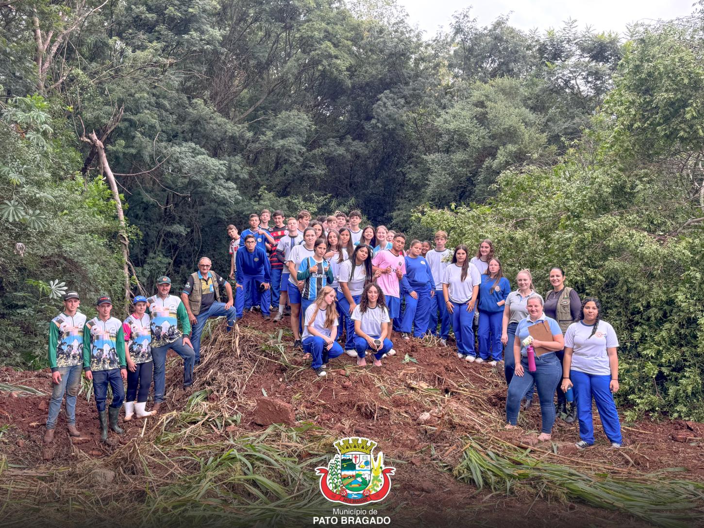 Horta em Mandala e Recuperação de Nascente: Projeto Sustentável