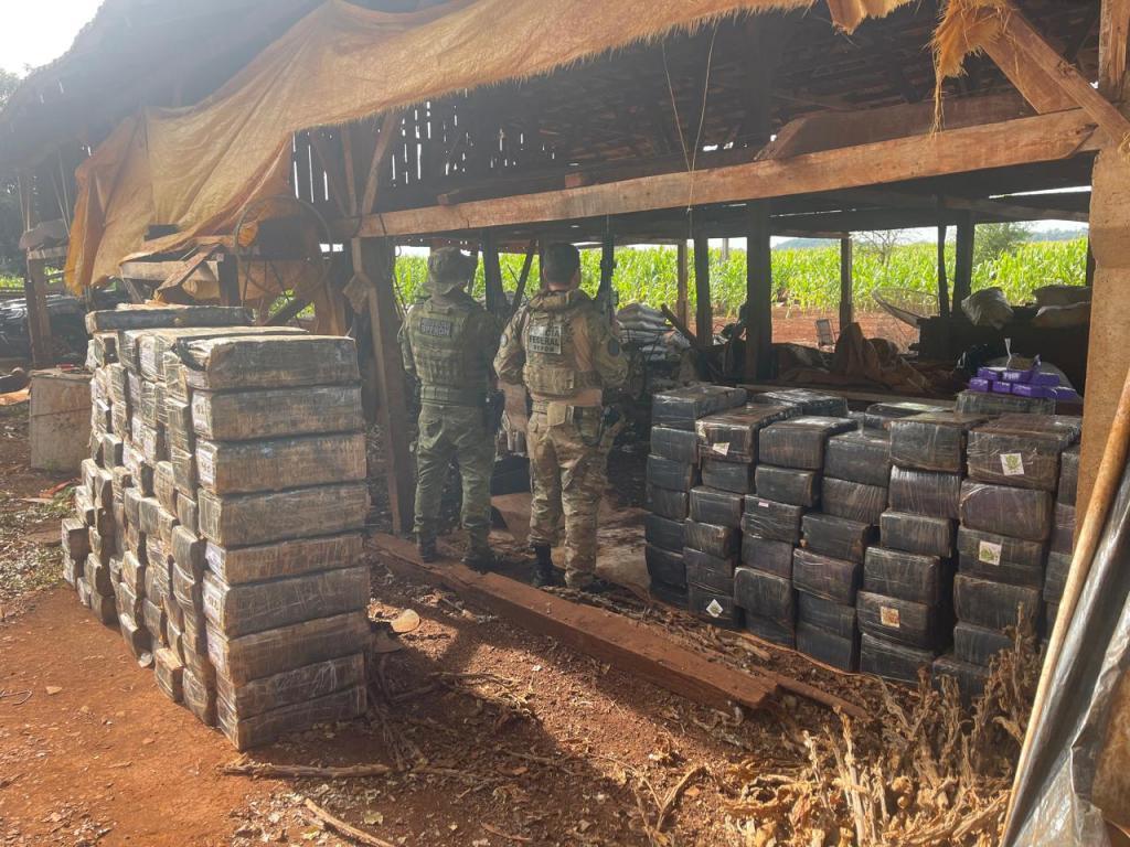 Carga milionária: quase três toneladas de maconha são apreendidas em Santa Helena