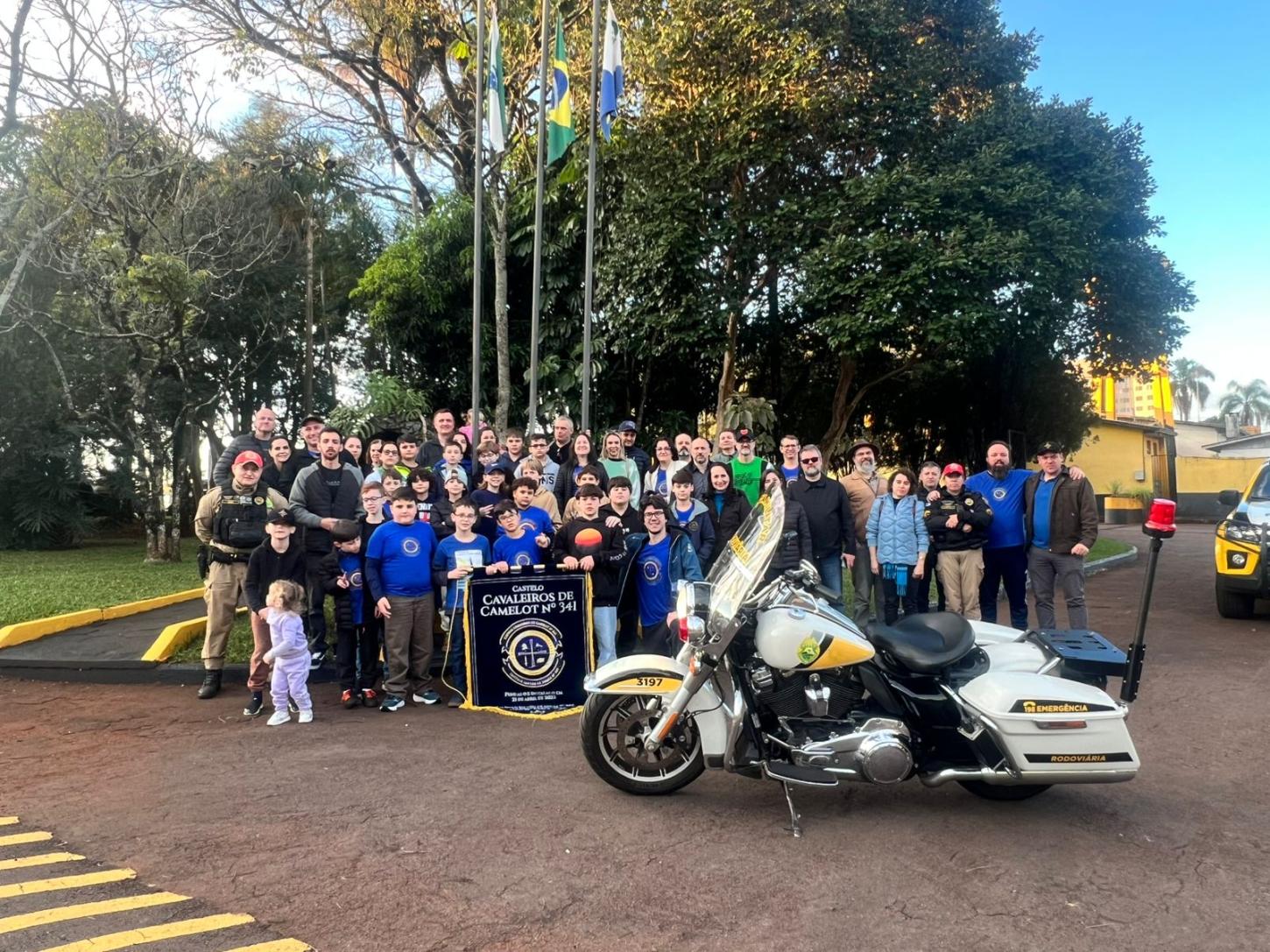 3ª Cia do BPRv realiza diversas ações durante o Maio Amarelo