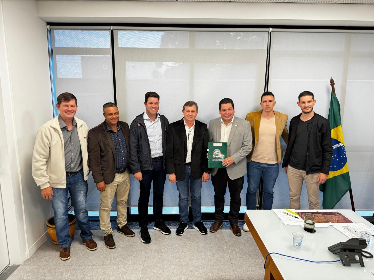 Comitiva entrerriense esteve em reunião com autoridades estaduais para tratar de investimentos em infraestrutura