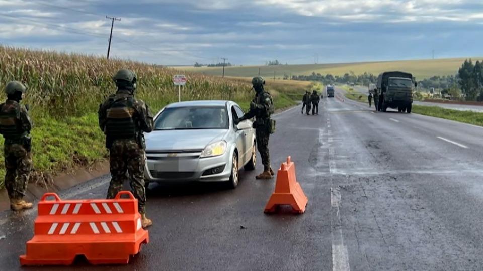 Operação Ágata não tem prazo para terminar na fronteira entre PR e SC