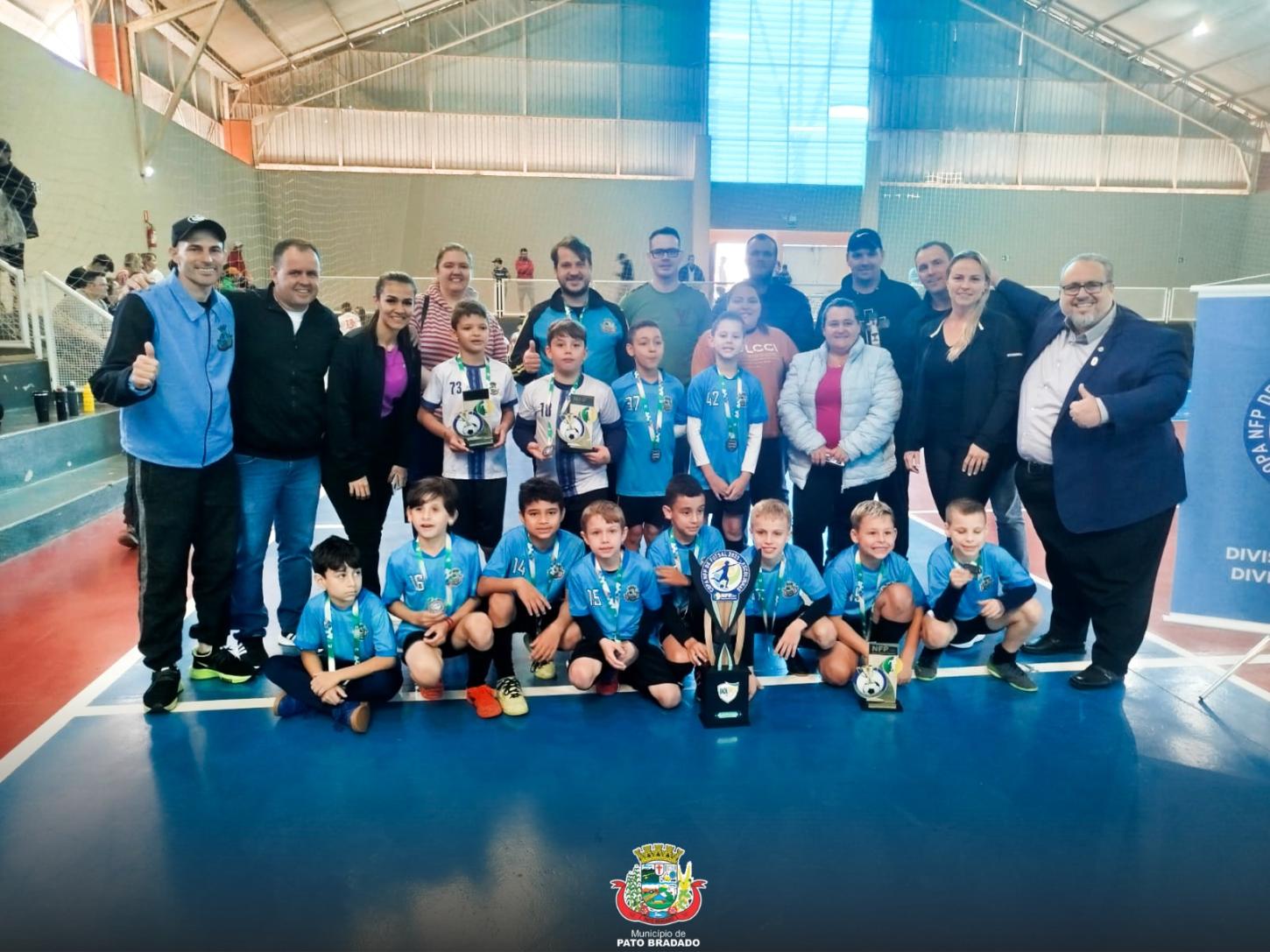 Pato bragado é campeão sub 09 e sub 13 da NFP – Novo Futsal paraná/ fase regional