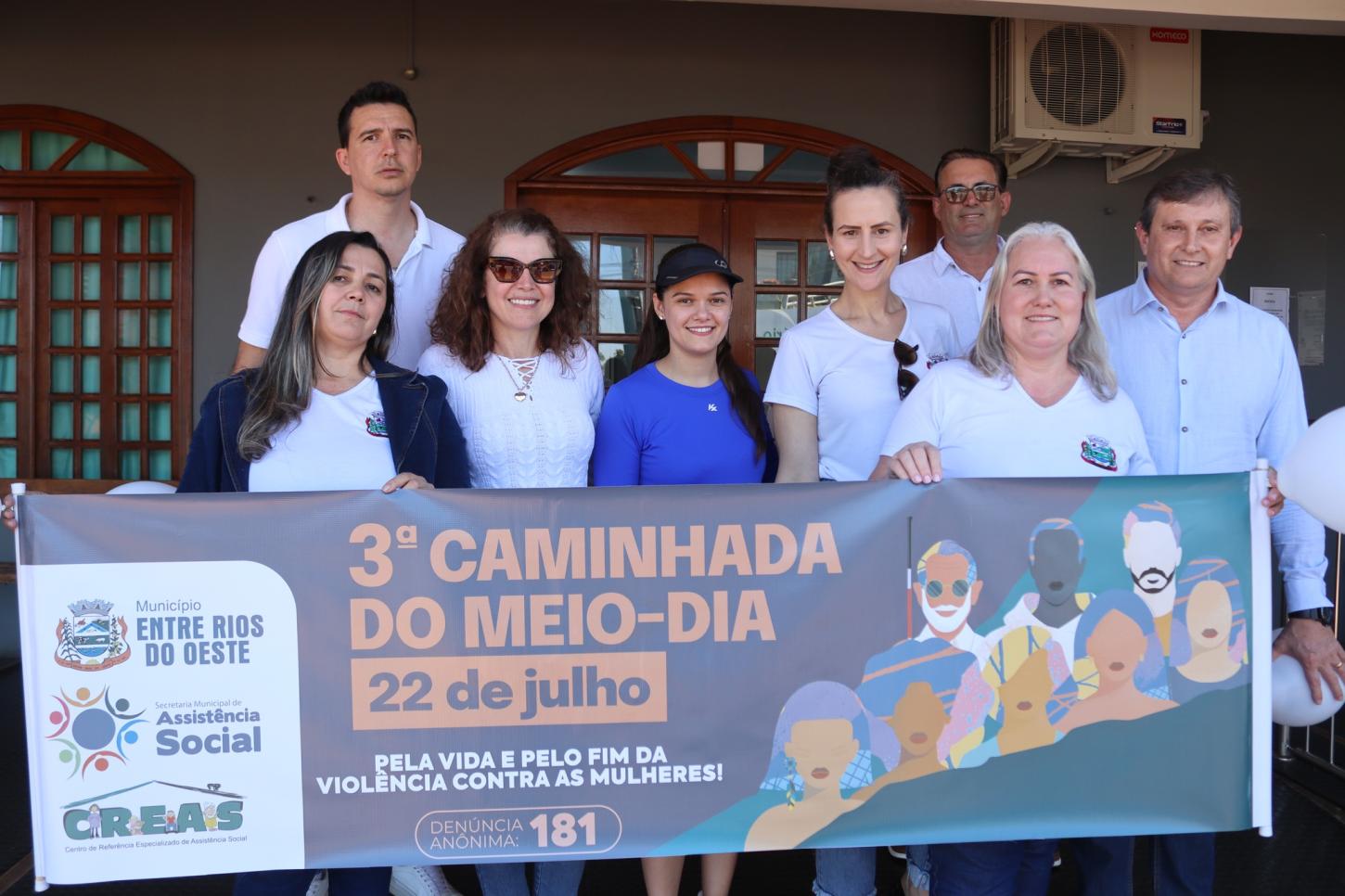 Caminhada do Meio-dia: Uma Ação de Mobilização e Conscientização.