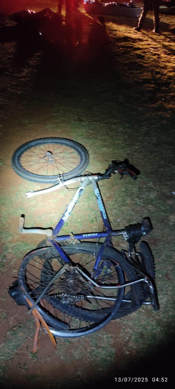 Ciclista morre após ser atingido por veículo na PRC-467 entre Porto Mendes e Marechal Rondon