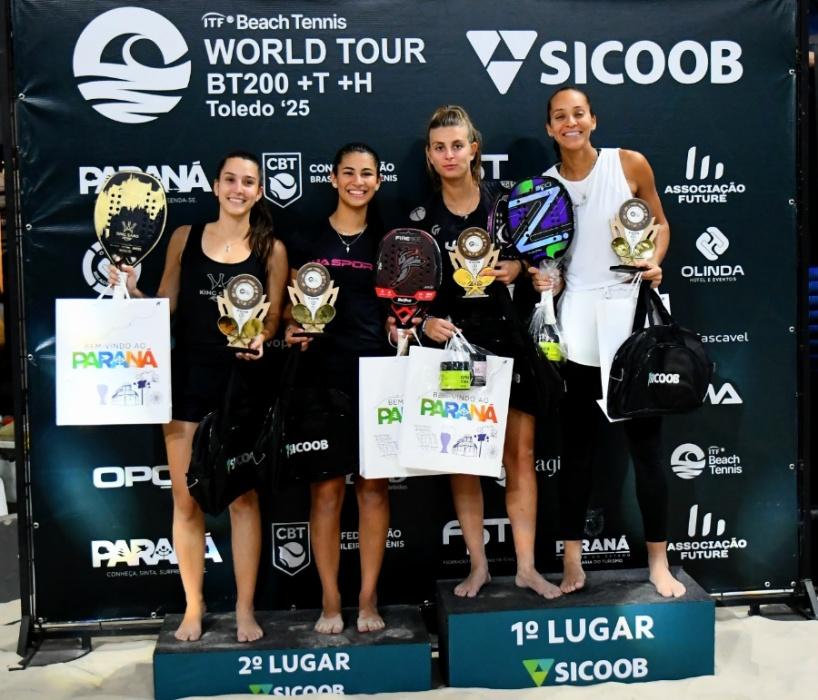 Com premiação de US$ 15 mil, BT 200 de Beach Tennis define campeões em Toledo