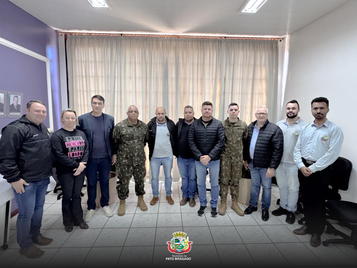 Junta de Serviço Militar de Pato Bragado tem novo chefe