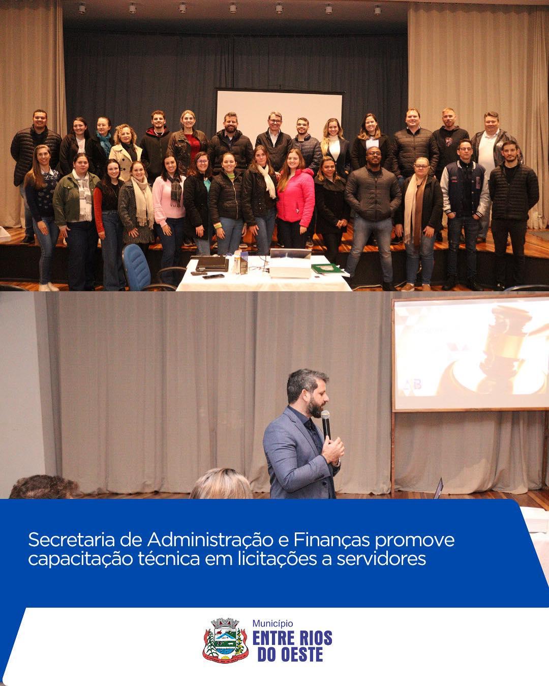 Secretaria Municipal de Administração e Finanças Promove Capacitação Técnica em Licitações
