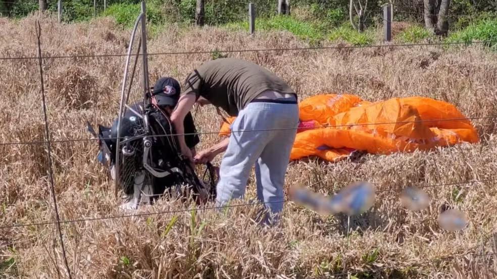 Ex-morador de Alto Santa Fé e policial civil morre após queda de paramotor em Missal