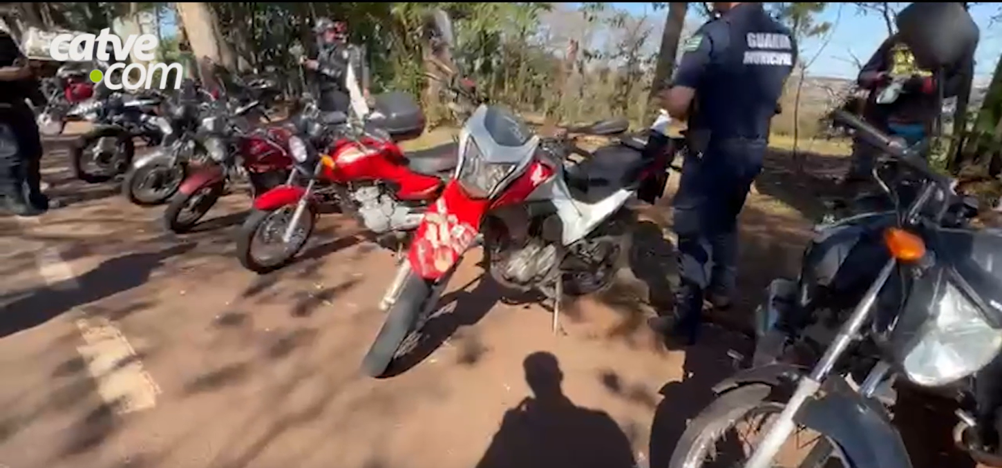 Guarda Municipal apreende 13 motos em operação em Toledo