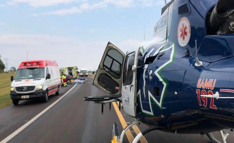 Morador de Eldorado (MS) morre enquanto aguardava na fila de veículos para atravessar a Ponte Ayrton Senna.