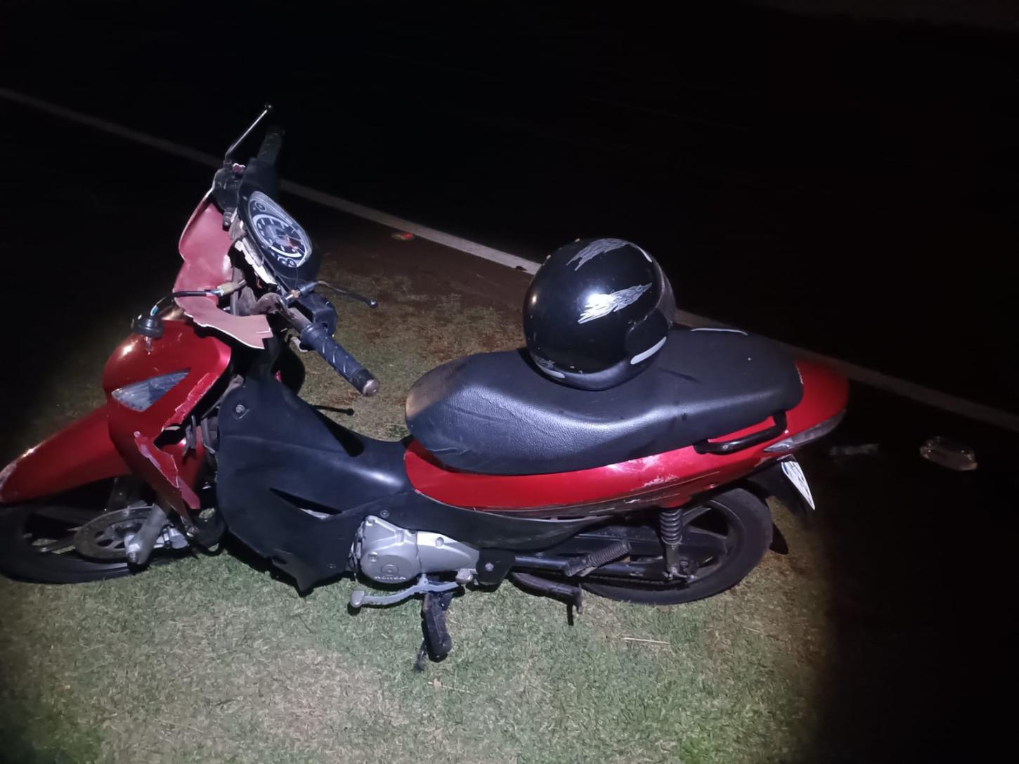 Acidente entre duas motos deixa dois feridos na PRC-467, em Marechal Cândido Rondon