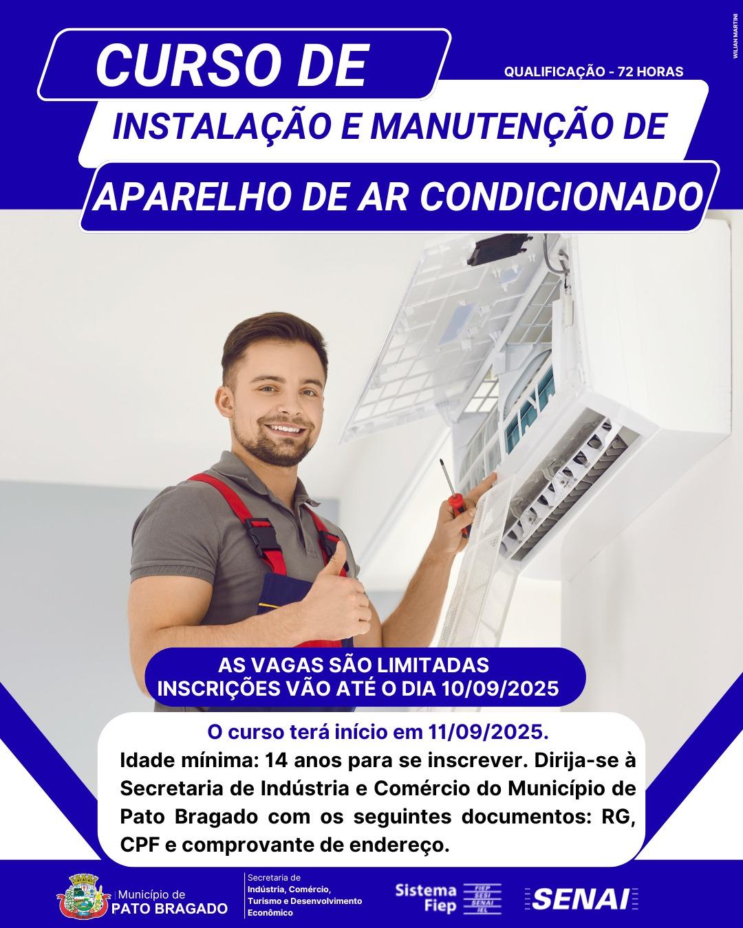 Pato Bragado abre inscrições para cursos de qualificação