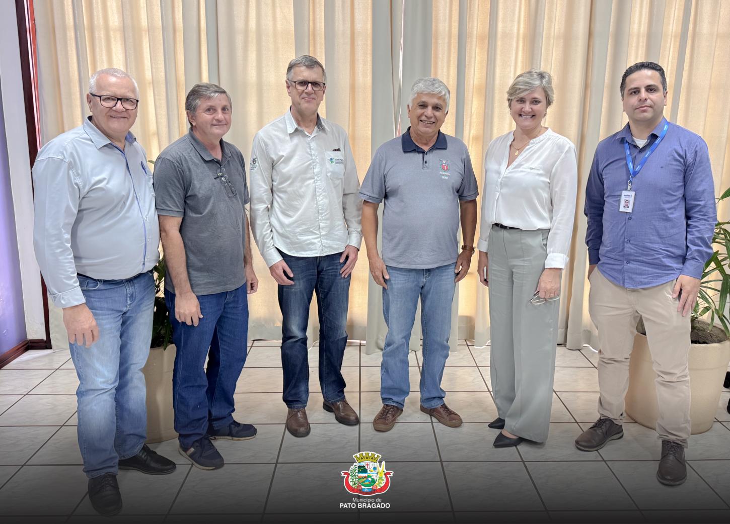 Pato Bragado recebe visita de técnicos do Instituto de Desenvolvimento Rural do Paraná (IDR) e da Secretaria de Estado da Agricultura e do Abastecimento (SEAB) – Núcleo de Toledo