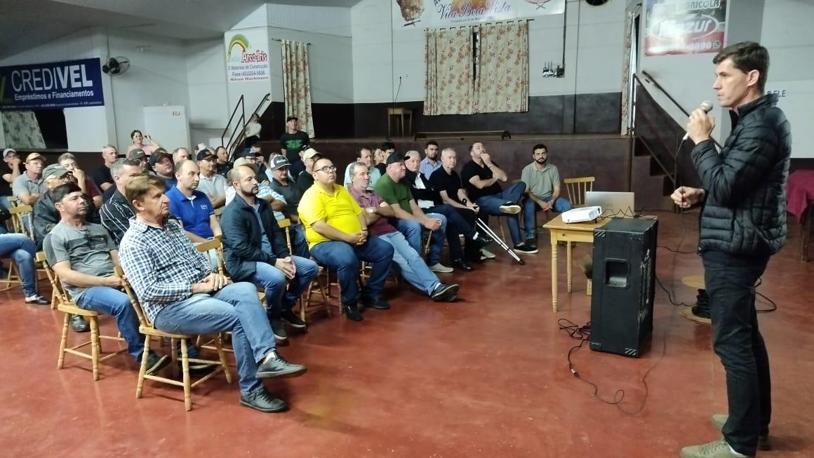Reunião discute projeto de asfaltamento da via que liga Iguiporã, Bela Vista e Porto Mendes