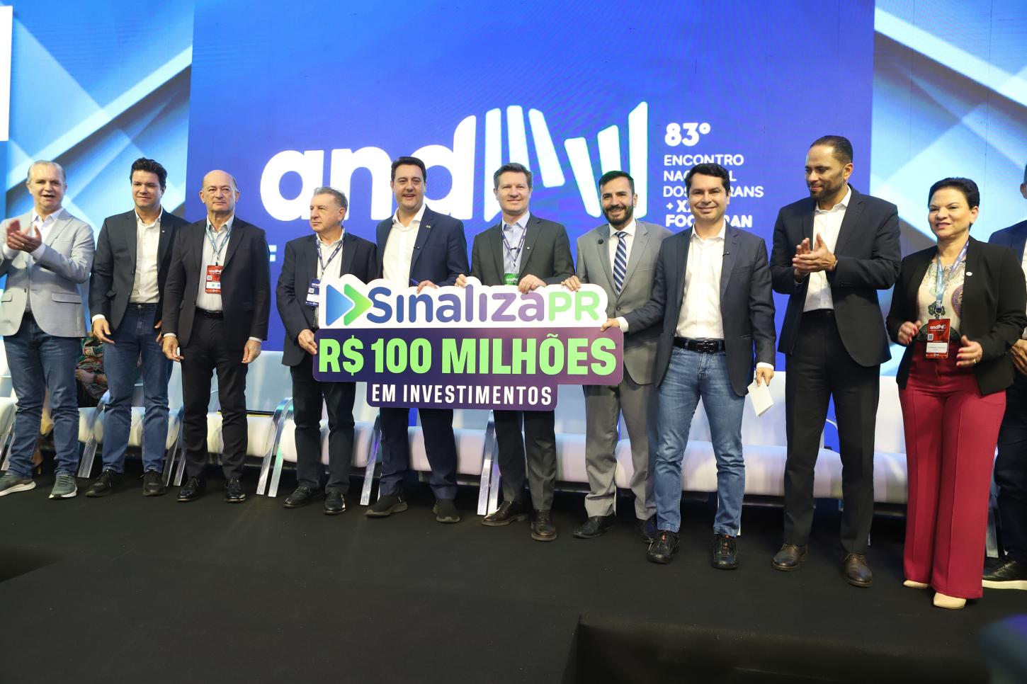Sinaliza Paraná: governador libera R$ 100 milhões para sinalização viária das cidades