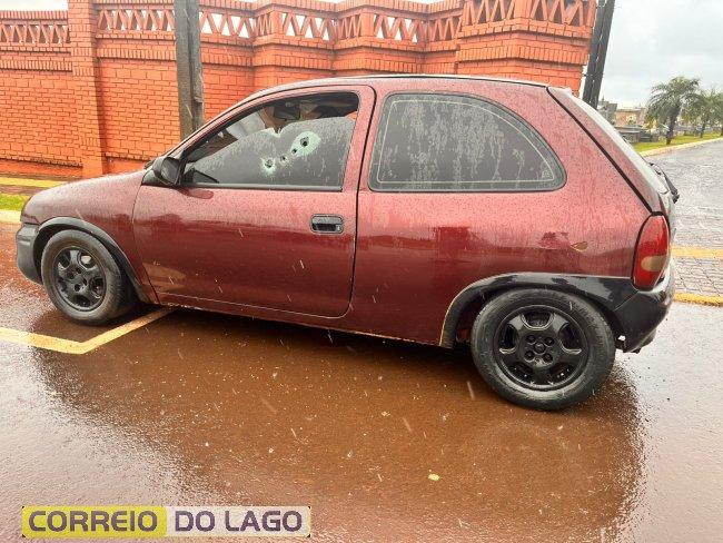 Suspeito de homicídio é preso em flagrante cerca de meia hora após o crime em Santa Helena. Vítima é identificada