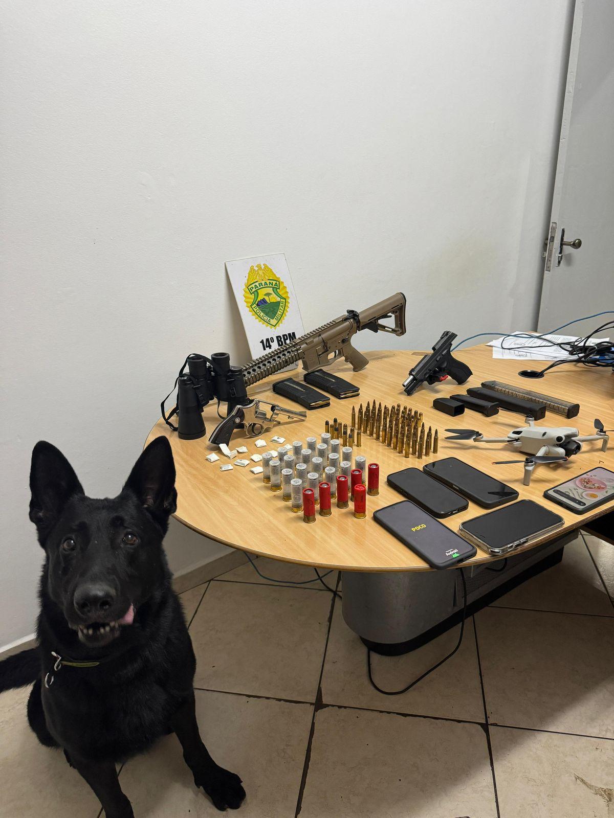 Ação de inteligência da Polícia Militar resulta em prisão e grande apreensão em Foz do Iguaçu