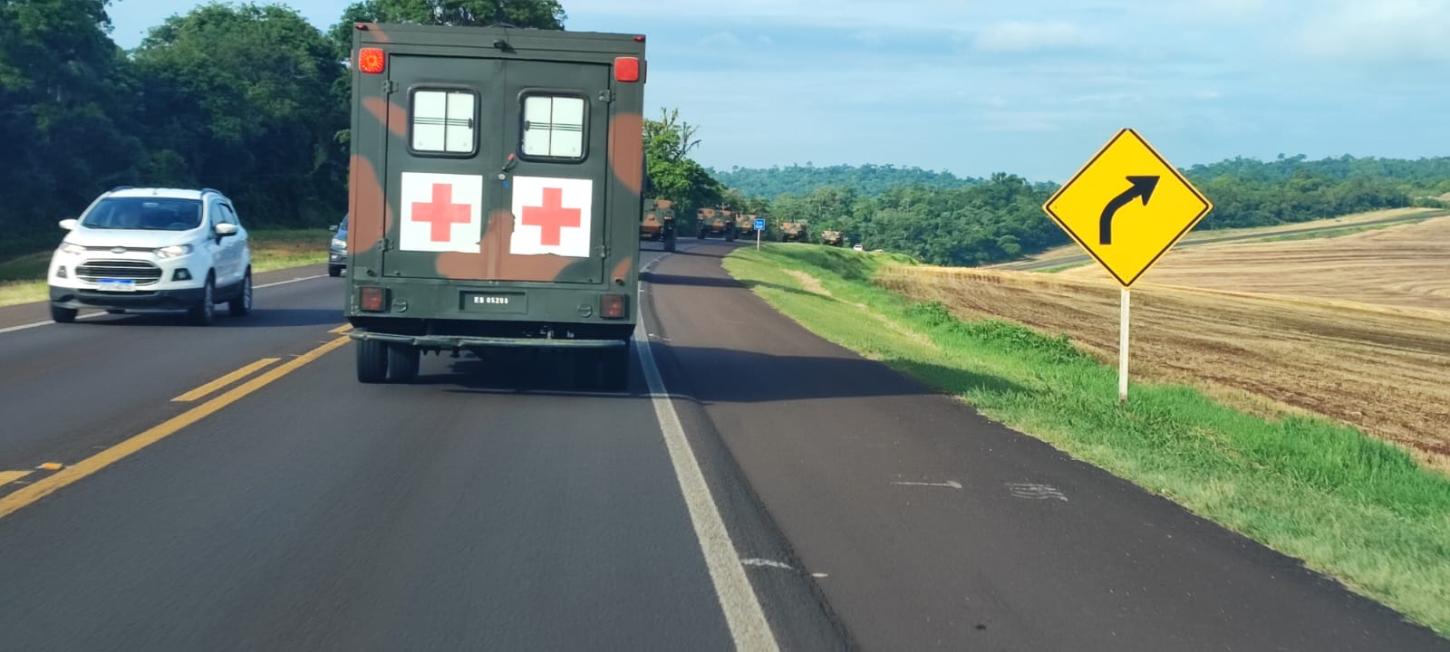 Polícia Rodoviária Apoia Exército Brasileiro em Operação Militar