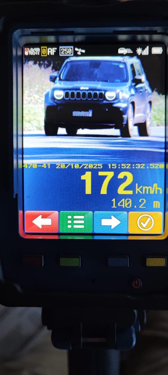 Polícia Rodoviária Estadual realiza Operação Radar na PR-317, em Toledo