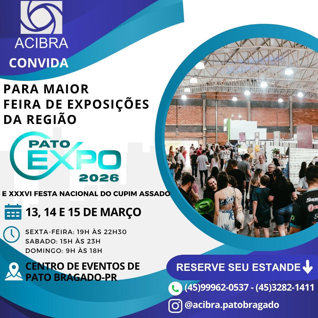 ACIBRA abre venda de estandes pata a ExpoPato 2026 e promete maior feira de exposições da região