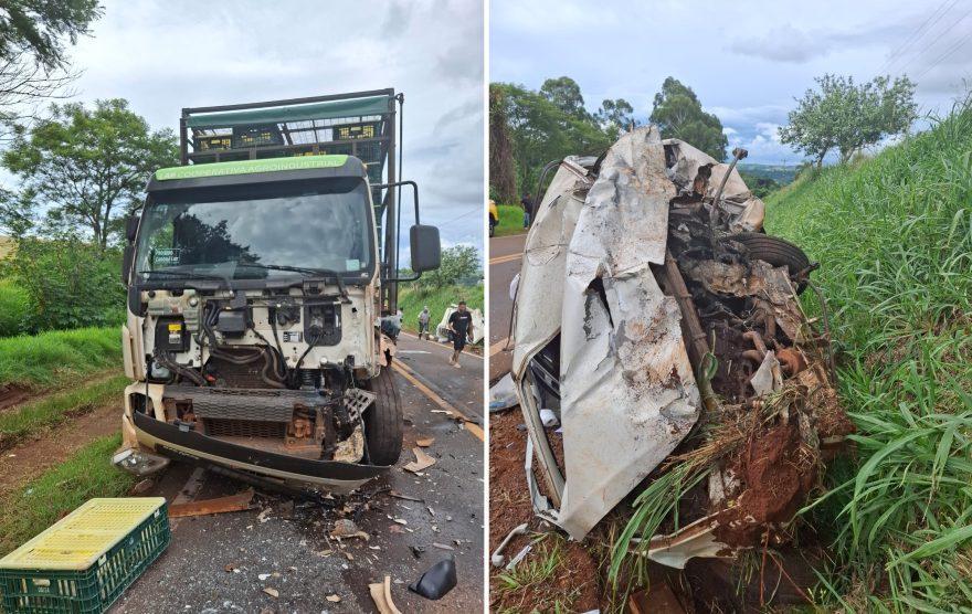 Acidente grave na PR-585 deixa jovem morto em Vera Cruz do Oeste