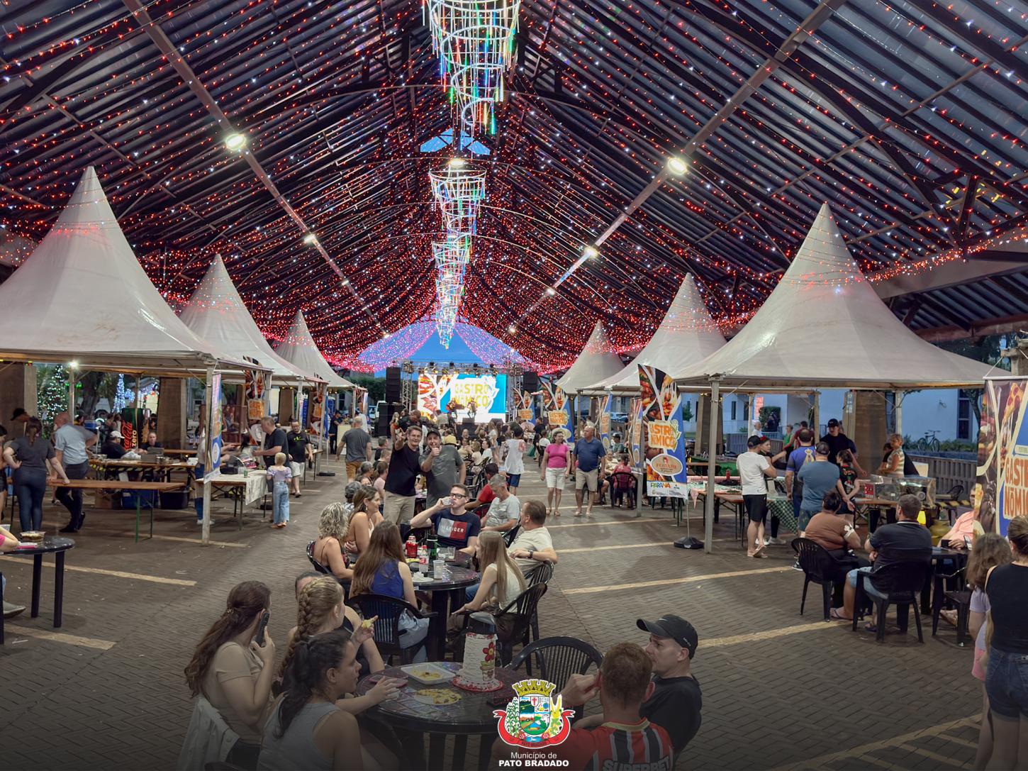 Festival Gastronômico transforma Rua Coberta em vitrine de sabores e cultura em Pato Bragado