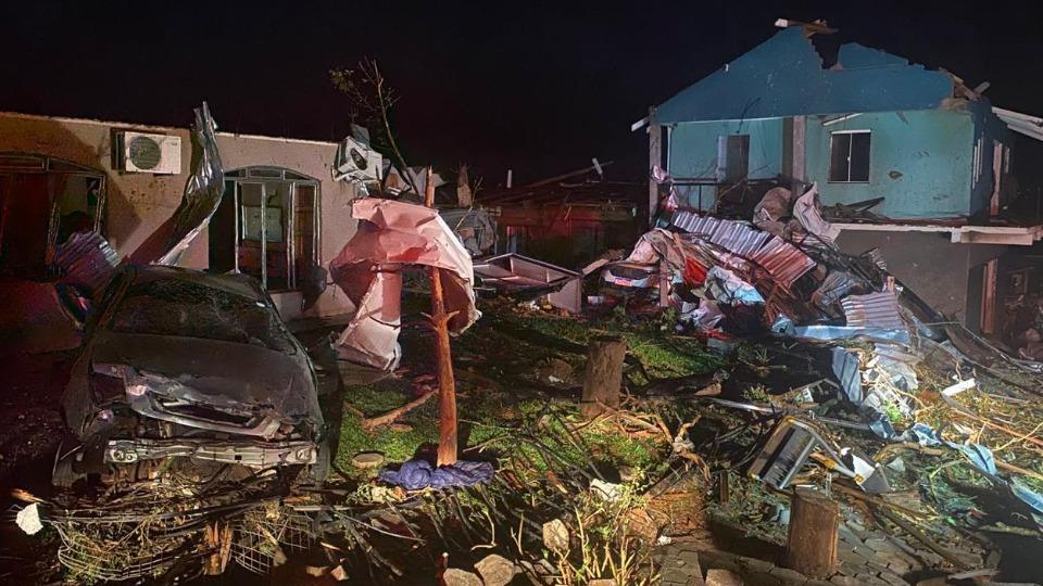 Nove pessoas estão em estado grave e duas desaparecidas após tornado em Rio Bonito do Iguaçu