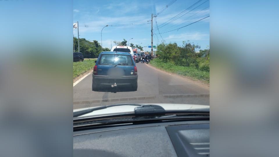 Obras na BR-163 nesta semana causam lentidão no acesso à ponte Ayrton Senna