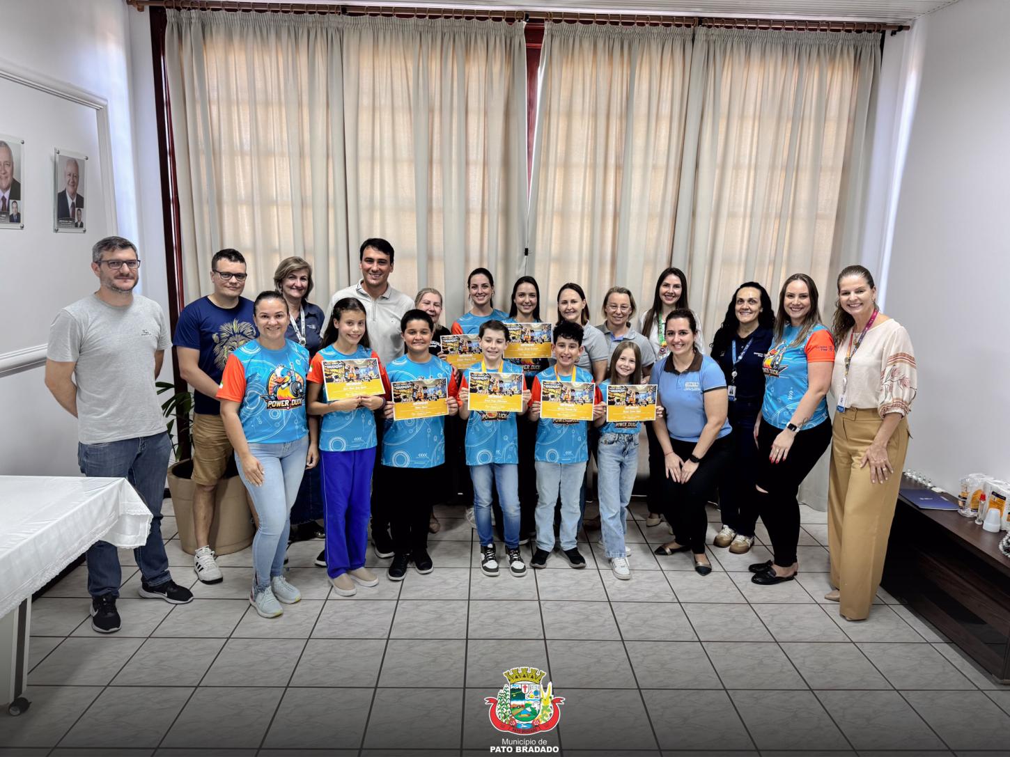 Pato Bragado celebra talentos da robótica na First Lego League