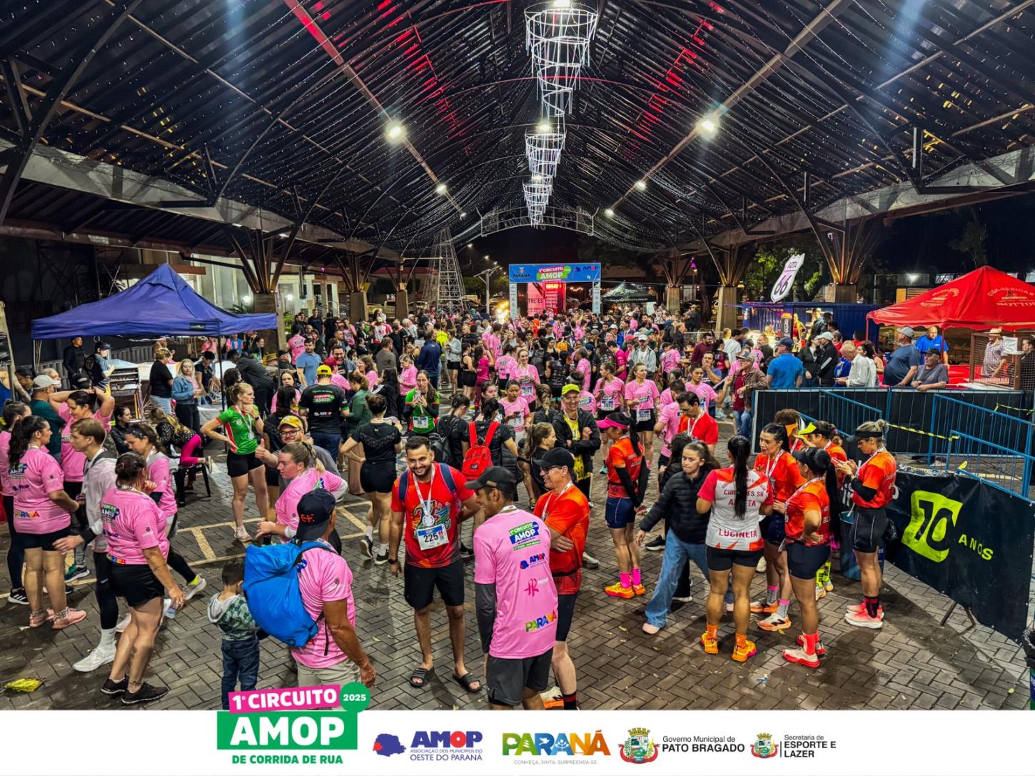Pato Bragado recebe 2ª etapa do 1º Circuito AMOP de Corrida de Rua Noturna com mais de 300 atletas