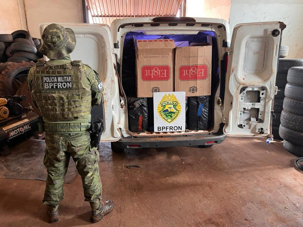 Polícia estoura depósito de contrabando e prende homens em Marechal