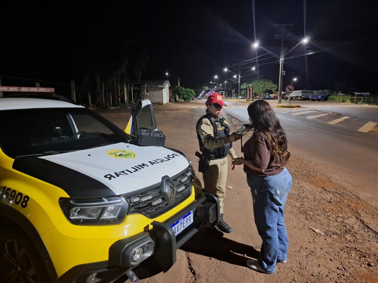 Polícia Rodoviária Estadual realizou a Operação Lei Seca na região