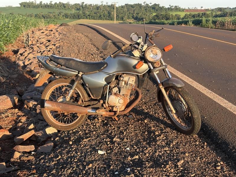 Acidente deixa homem ferido entre Mercedes e Arroio Guaçu