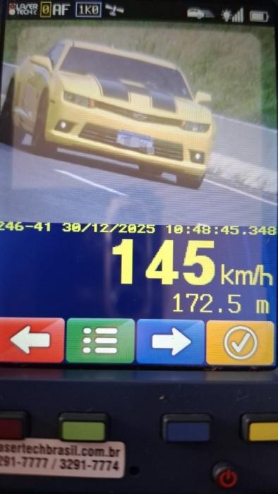 Operação Radar flagra 48 motoristas acima da velocidade na PRC-467, em Cascavel
