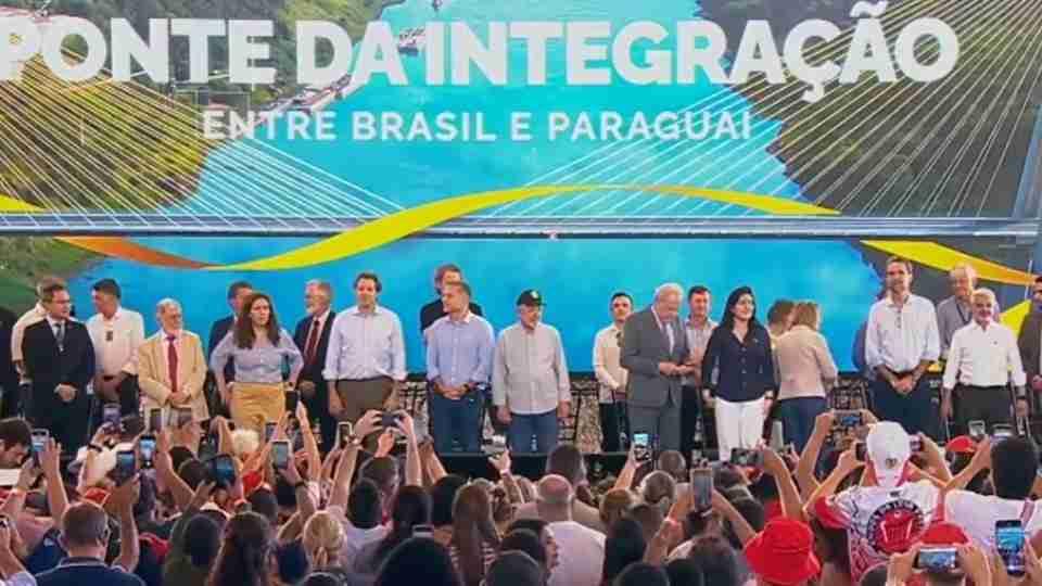 Ponte da Integração Brasil-Paraguai é oficialmente aberta