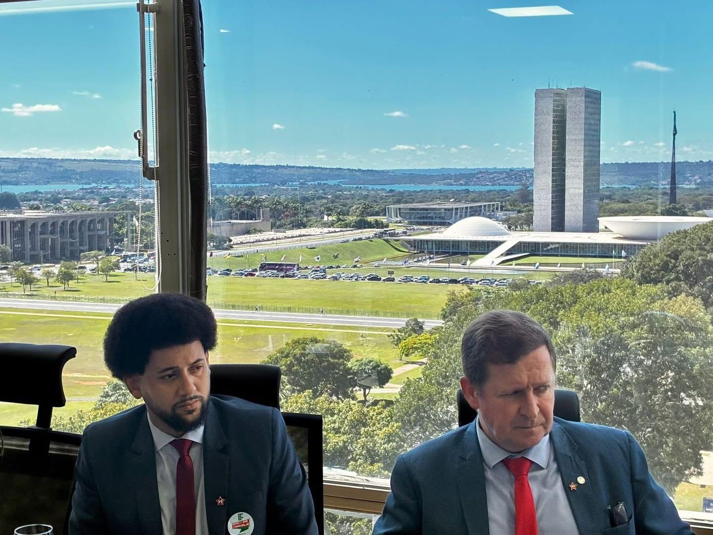 Vereador Fernando Nègre e deputado Elton Welter garantem avanço histórico com o SISBI-POA em Marechal Cândido Rondon