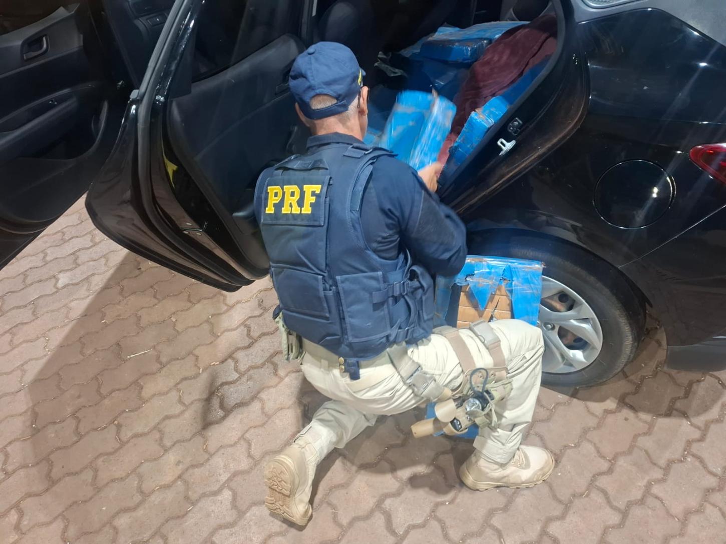 Droga carregada em Pato Bragado é apreendida com casal em Cascavel