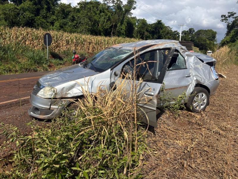 Acidente em Mercedes deixa homens gravemente feridos
