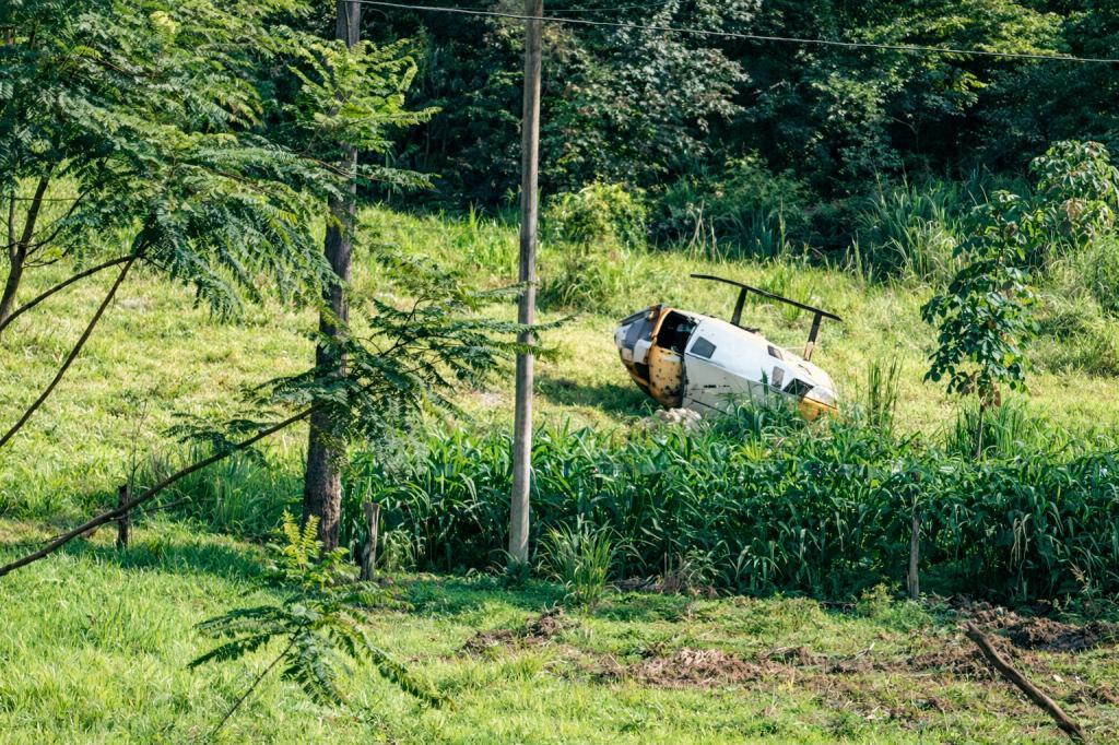 Confronto com suspeitos termina com dois mortos e queda de helicóptero da PM em Matelândia