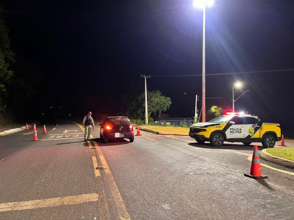 Operação Lei Seca flagra 12 motoristas alcoolizados ou que recusaram bafômetro no Oeste do Paraná
