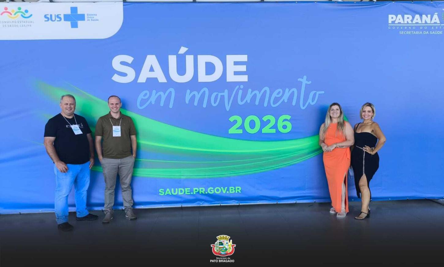 Equipe de Saúde de Pato Bragado participa de encontro estadual do PlanificaSUS
